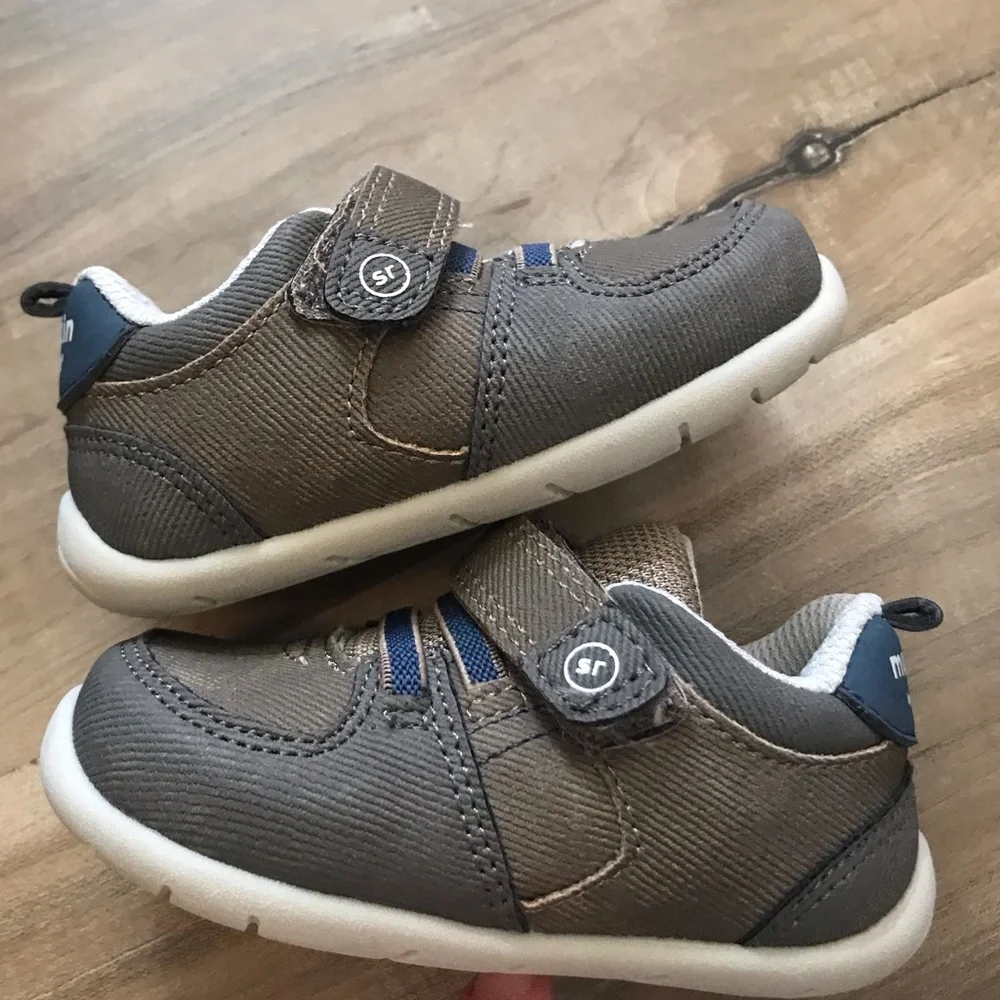 Brand New Baby Stride Rite Shoes Tennis Sneakers Walking Supportive